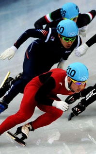 中國人選手3人がソチ冬季五輪ショートトラック男子500Mの準決勝進出