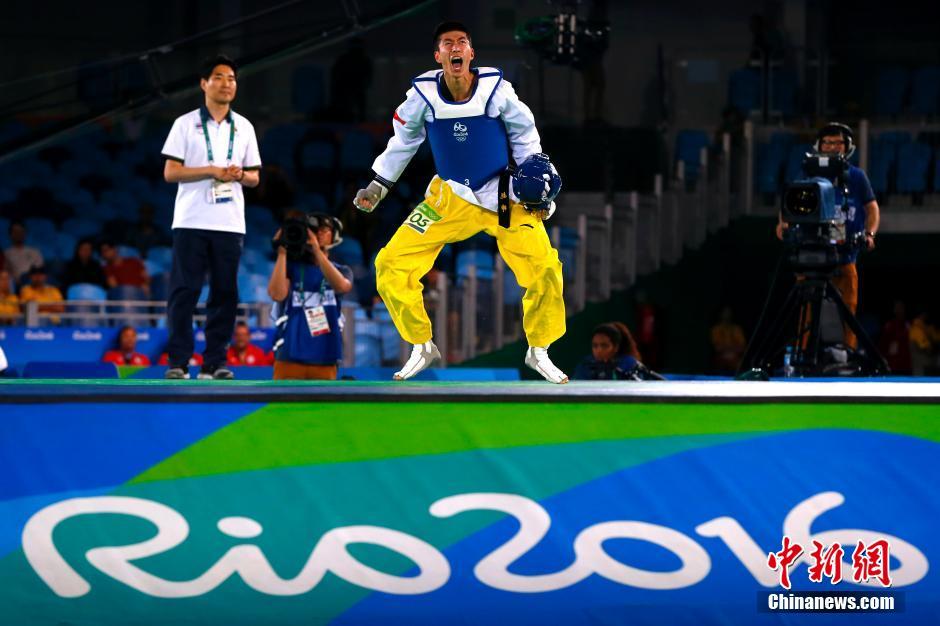 ＜速報＞テコンドー男子58キロ級　趙帥選手が優勝　中國勢としては初