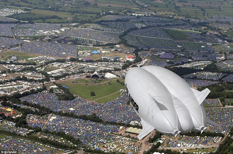 世界最大のハイブリッド航空機「Airlander10」、5日連続の飛行が可能