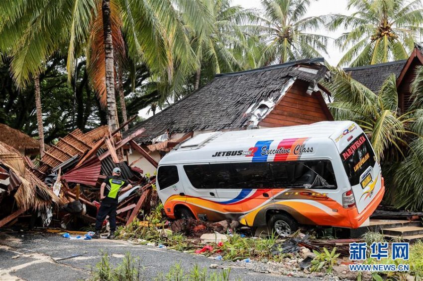 インドネシア津波、被災(zāi)地の現(xiàn)狀