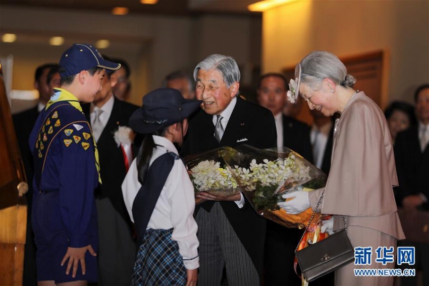 東京で明仁天皇即位30年祝う記念式典開催