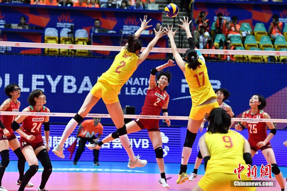 FIVB女子バレーボールネーションズリーグで中國が3対0で日本下す　香港