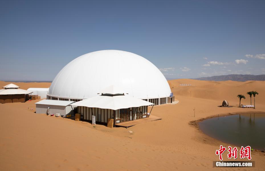 8月13日、建設(shè)中の星星ホテル（撮影?楊迪）。