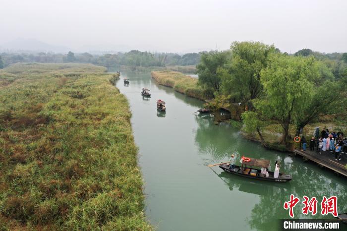 杭州西渓國家濕地公園（畫像提供?西渓國家濕地公園）。