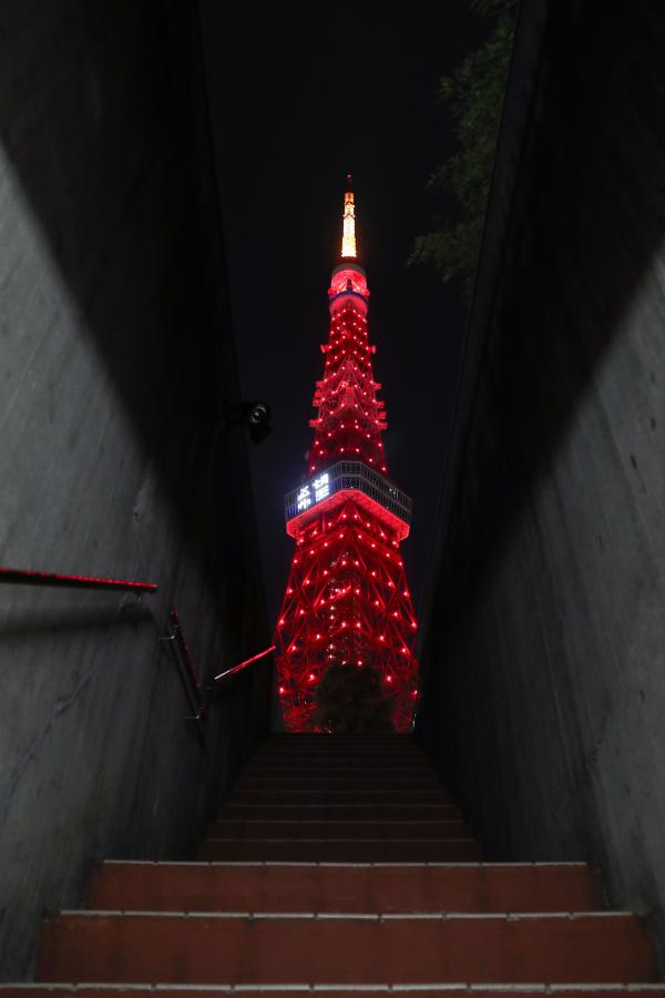 日本?東京タワーが「中國レッド」で春節をお祝い