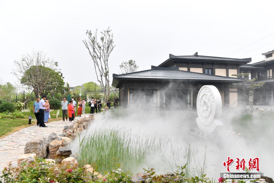 雄安郊野公園の邯鄲展園（撮影?韓氷）。