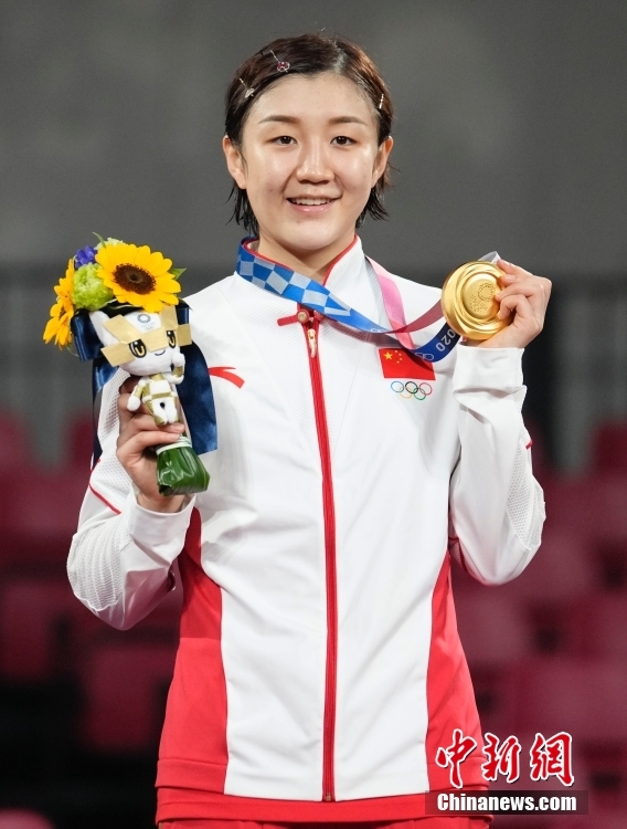 東京五輪卓球女子で陳夢(mèng)選手が金　銀の孫選手は伊藤選手に感謝の言葉