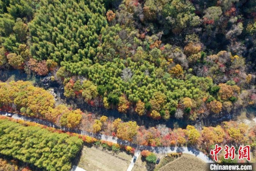 三道灣生態観光景勝地（ドローンで撮影?于海洋）。