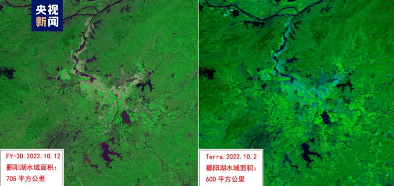 鄱陽湖の水域面積が徐々に回復(fù)　江西省