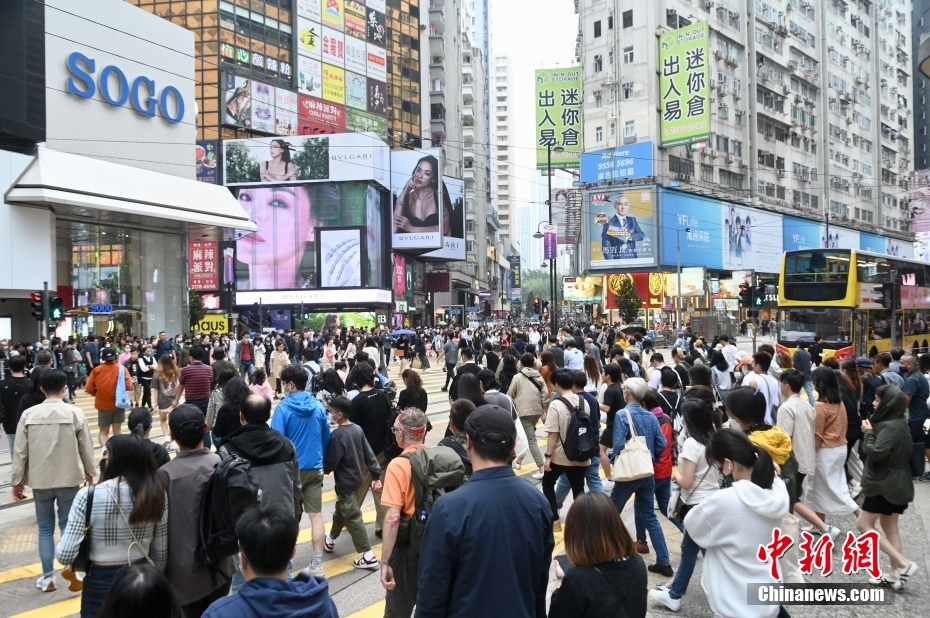 香港特區への大陸部観光客數が「正常な往來」再開後、初の1日10萬人超え