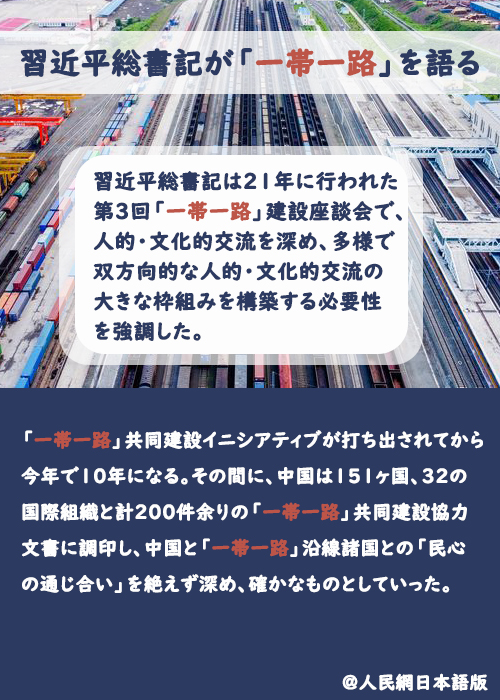 【習近平総書記が「一帯一路」を語る】多様で雙方向的な人的?文化的交流を