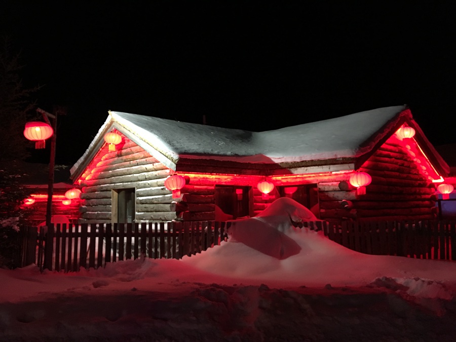 雪國の夜