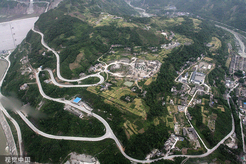 汶川地震から15年、見(jiàn)事に再建果たした映秀鎮(zhèn)　四川省