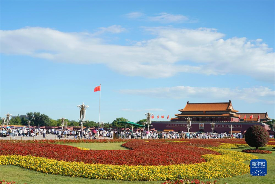 夏の北京中軸線