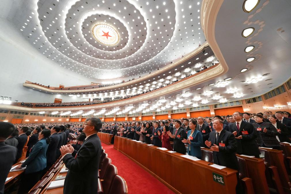 第14期全人代第2回會(huì)議が開幕、習(xí)近平氏ら黨?國家指導(dǎo)者が出席