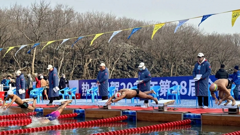 選手権大會の様子（撮影?馬俊瑋）。